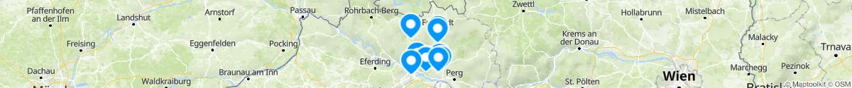 Map view for Pharmacies emergency services nearby Waldburg (Freistadt, Oberösterreich)